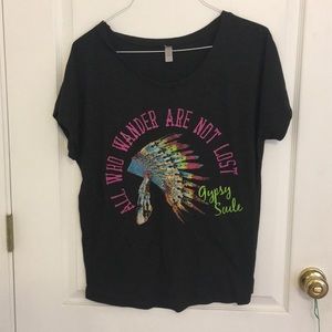 Gypsy Soule “Not All Who Wander Are Lost” T-shirt